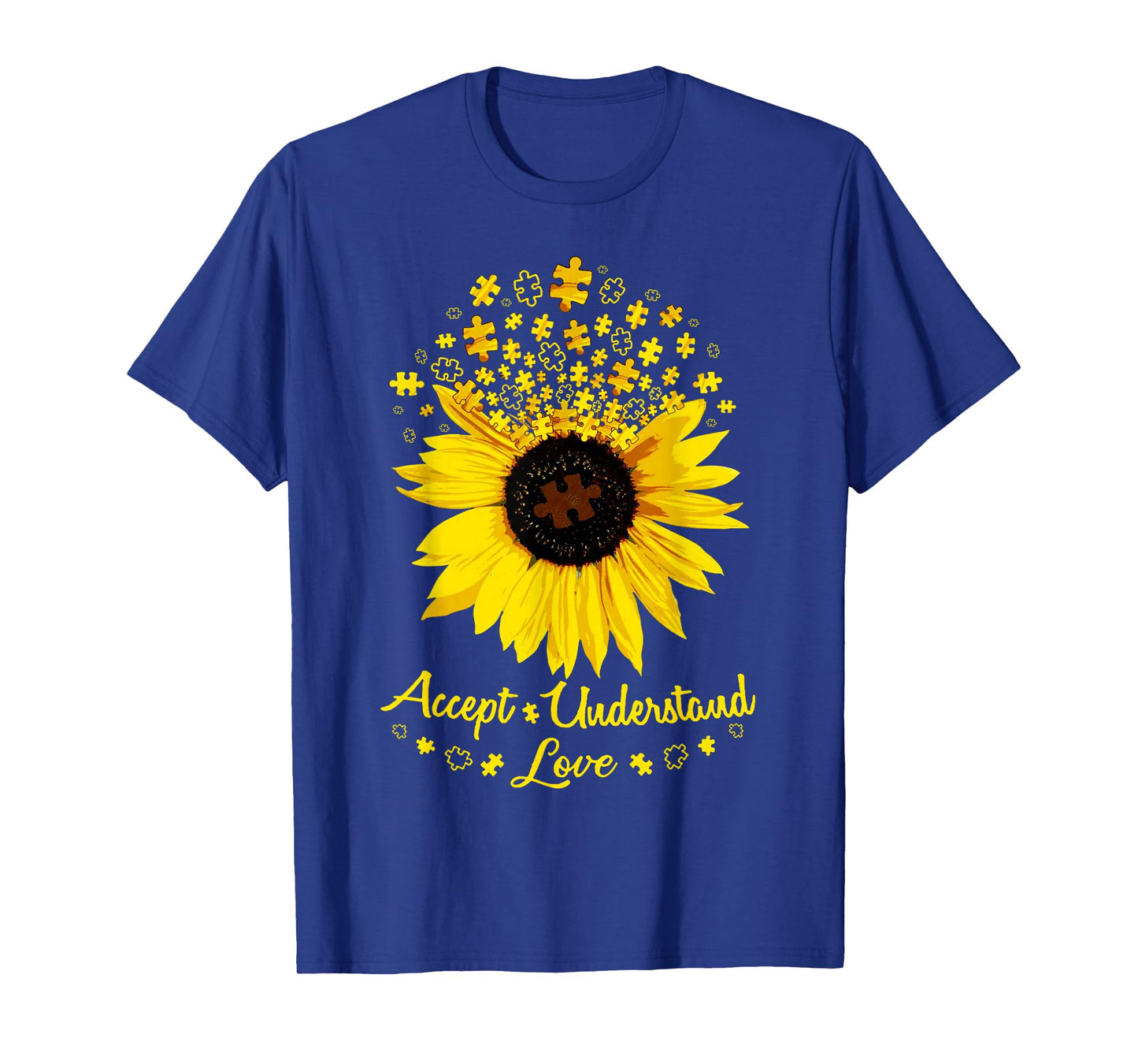 Sunflower Accept Understand Love T-Shirt