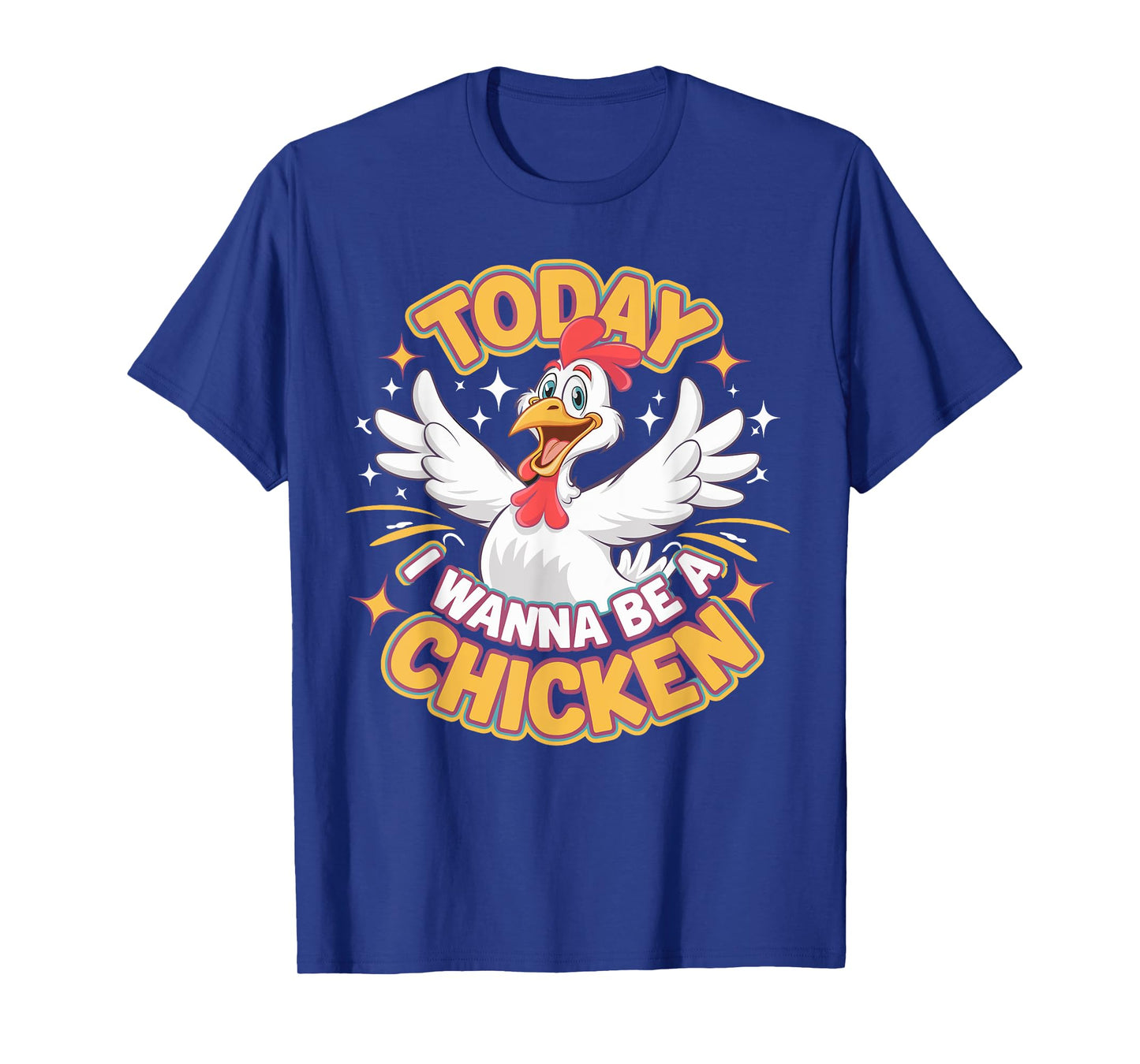 Childrens Today I wanna be a Chicken Tshirt | Kids Chicken T-Shirt