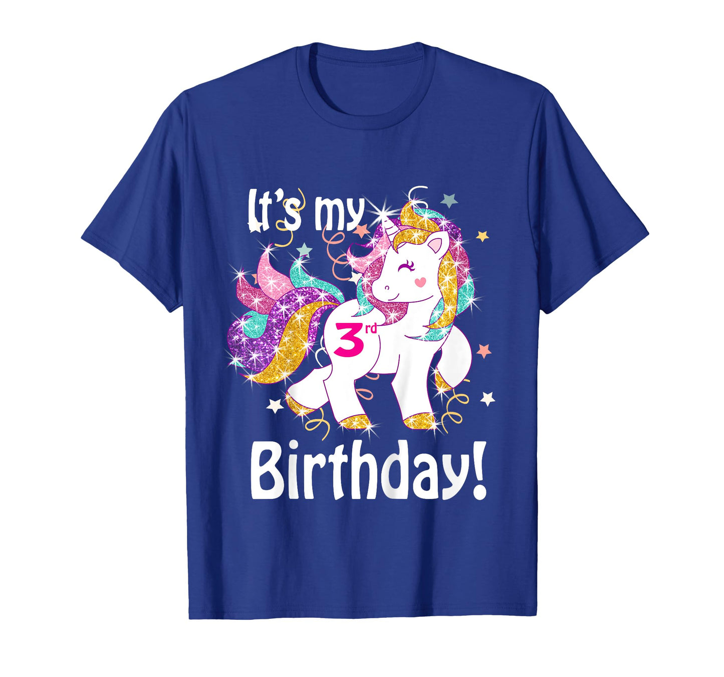 Its my 3rd Birthday (3 year old) unicorn Birthday shirt gift T-Shirt