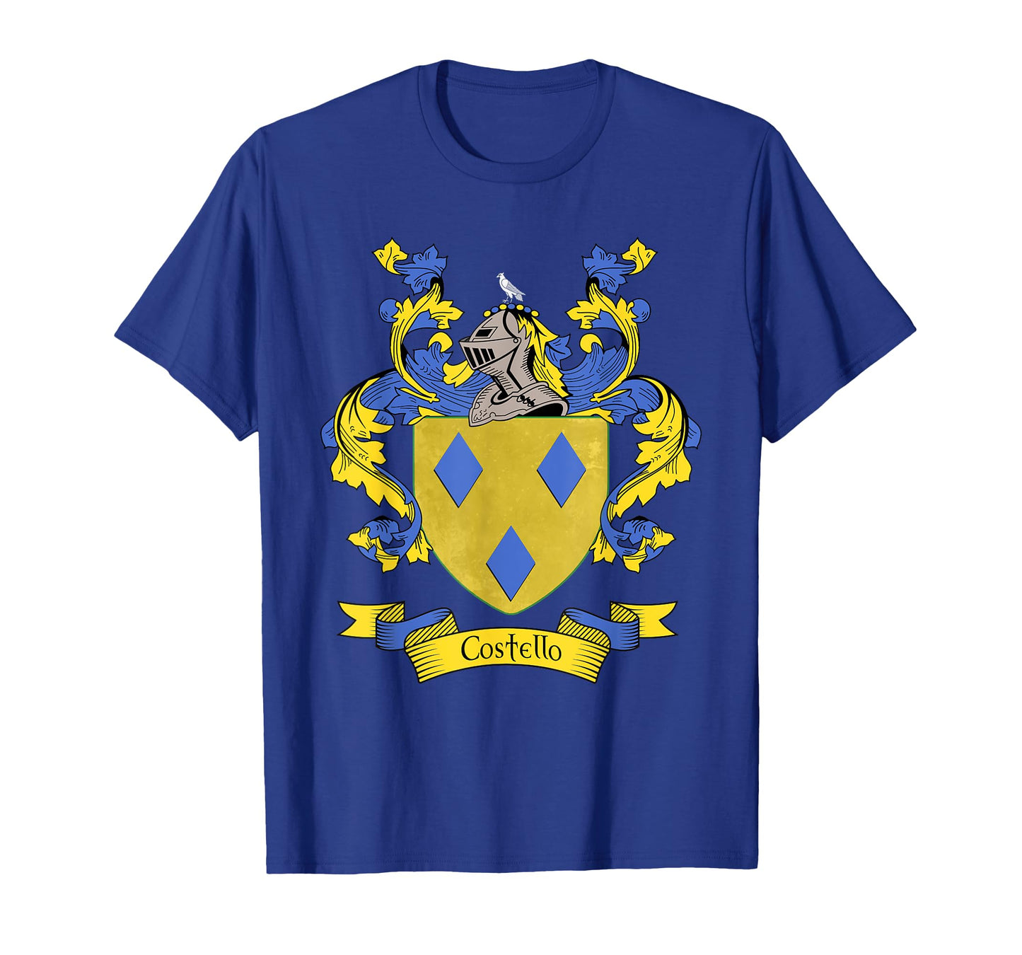 Costello Coat of Arms | Costello Surname Family Crest T-Shirt