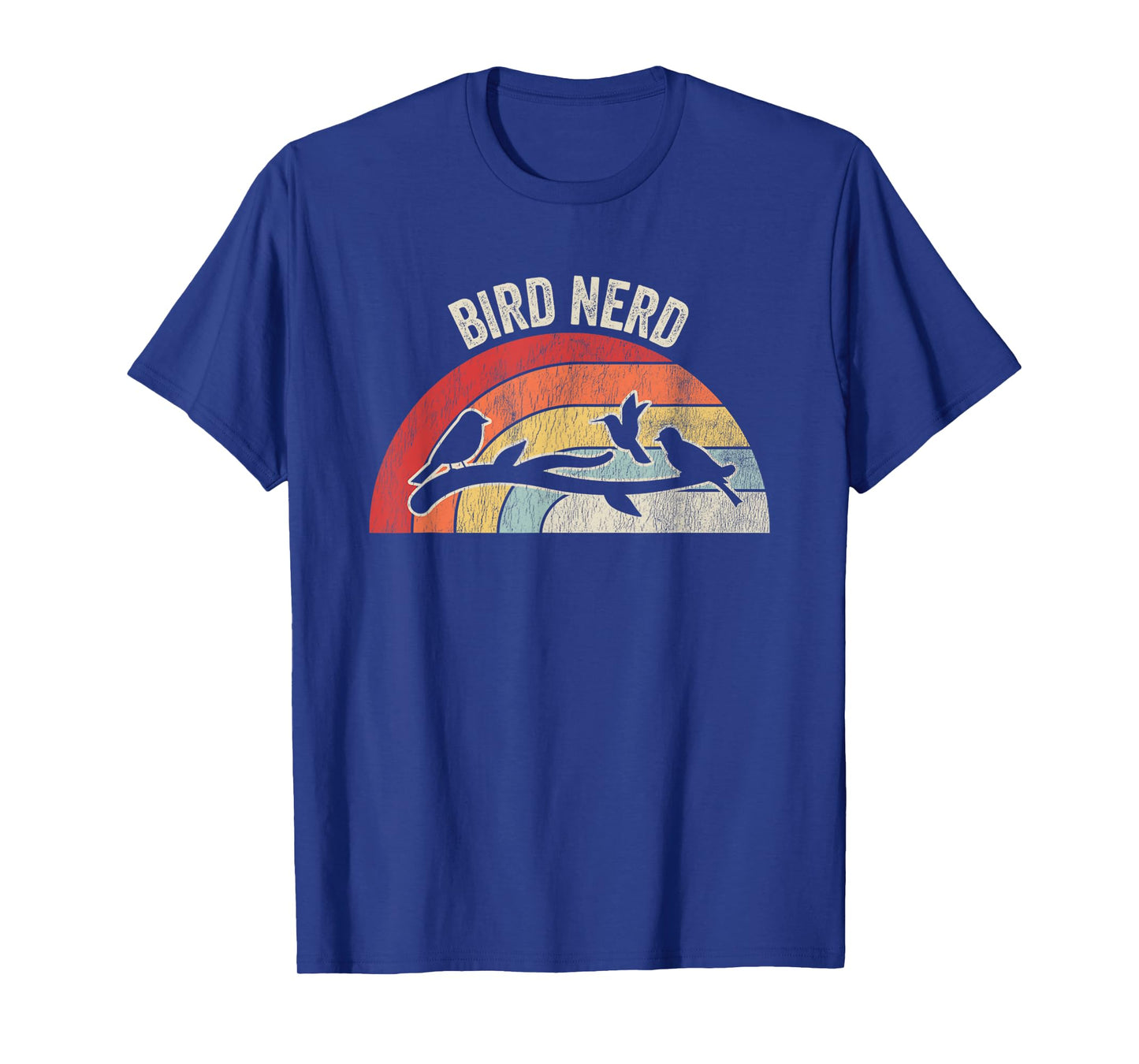 Bird Nerd Vintage Retro Birdwatching T-Shirt