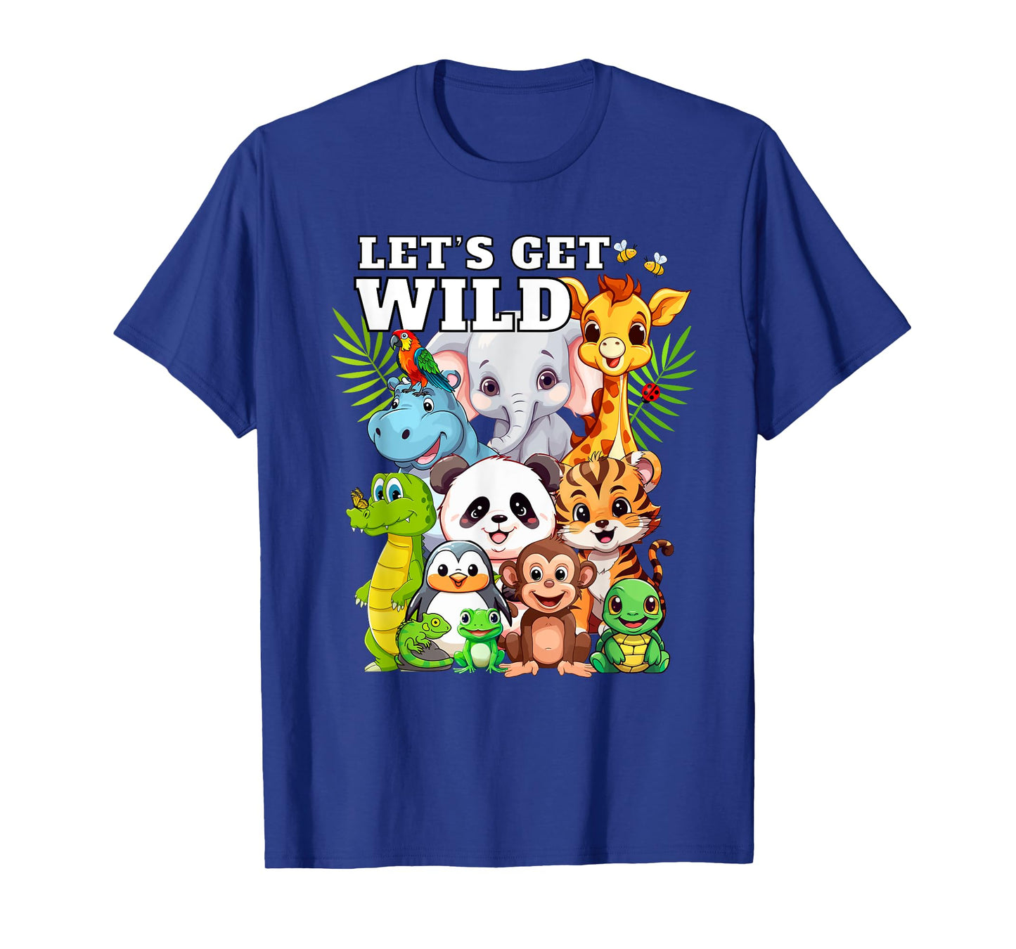 Wild Zoo Baby Animals Safari Party A Day At The Zoo T-Shirt