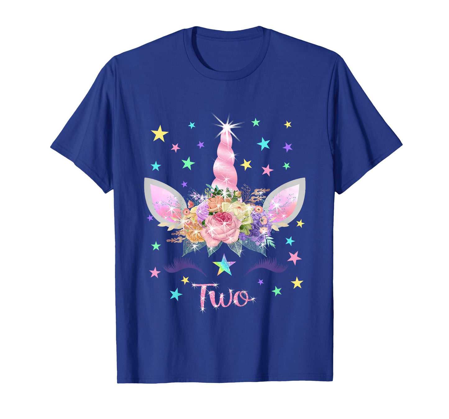 Kids 2nd Birthday Unicorn Shirt (Two Years Old) 2 Year Old Gift
