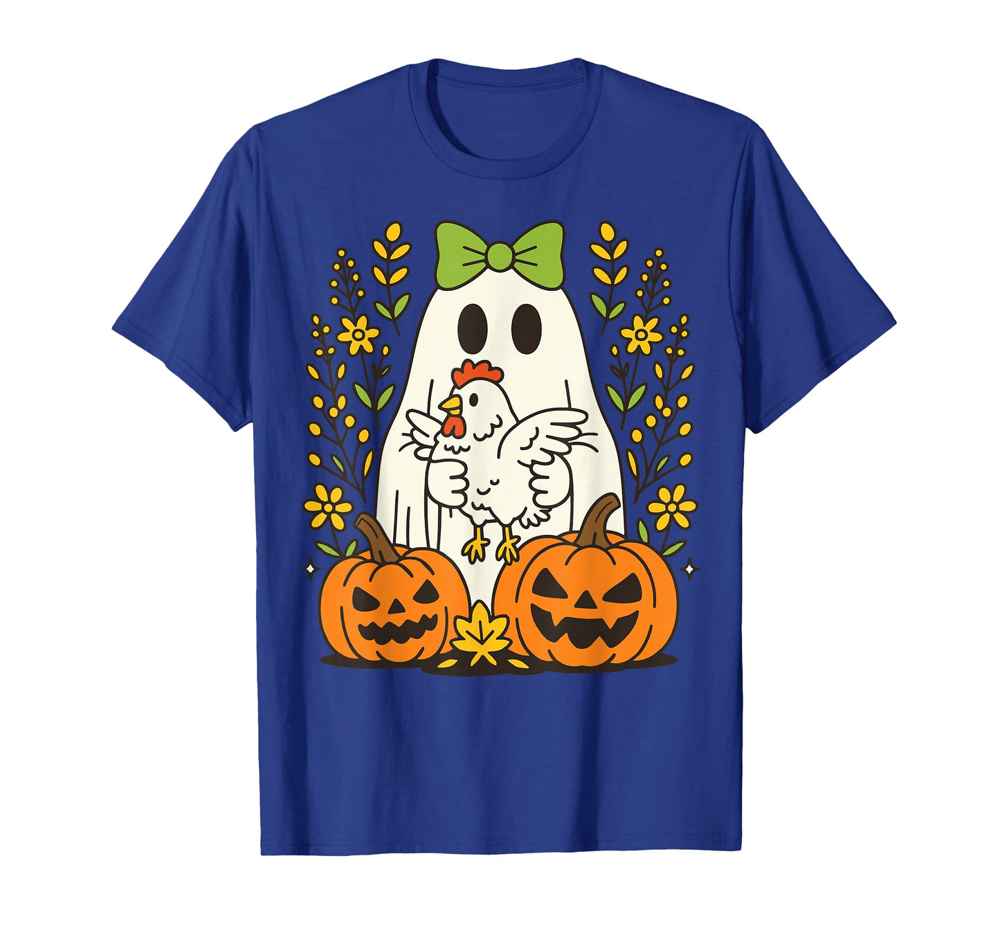 Ghost Chicken Halloween T-Shirt