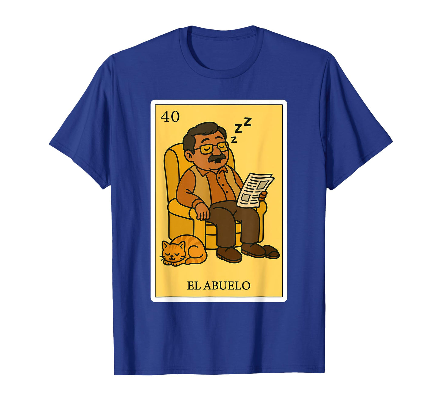 El Abuelo Dormilón | Spanish-Mexican Bingo Gifts for Abuela T-Shirt