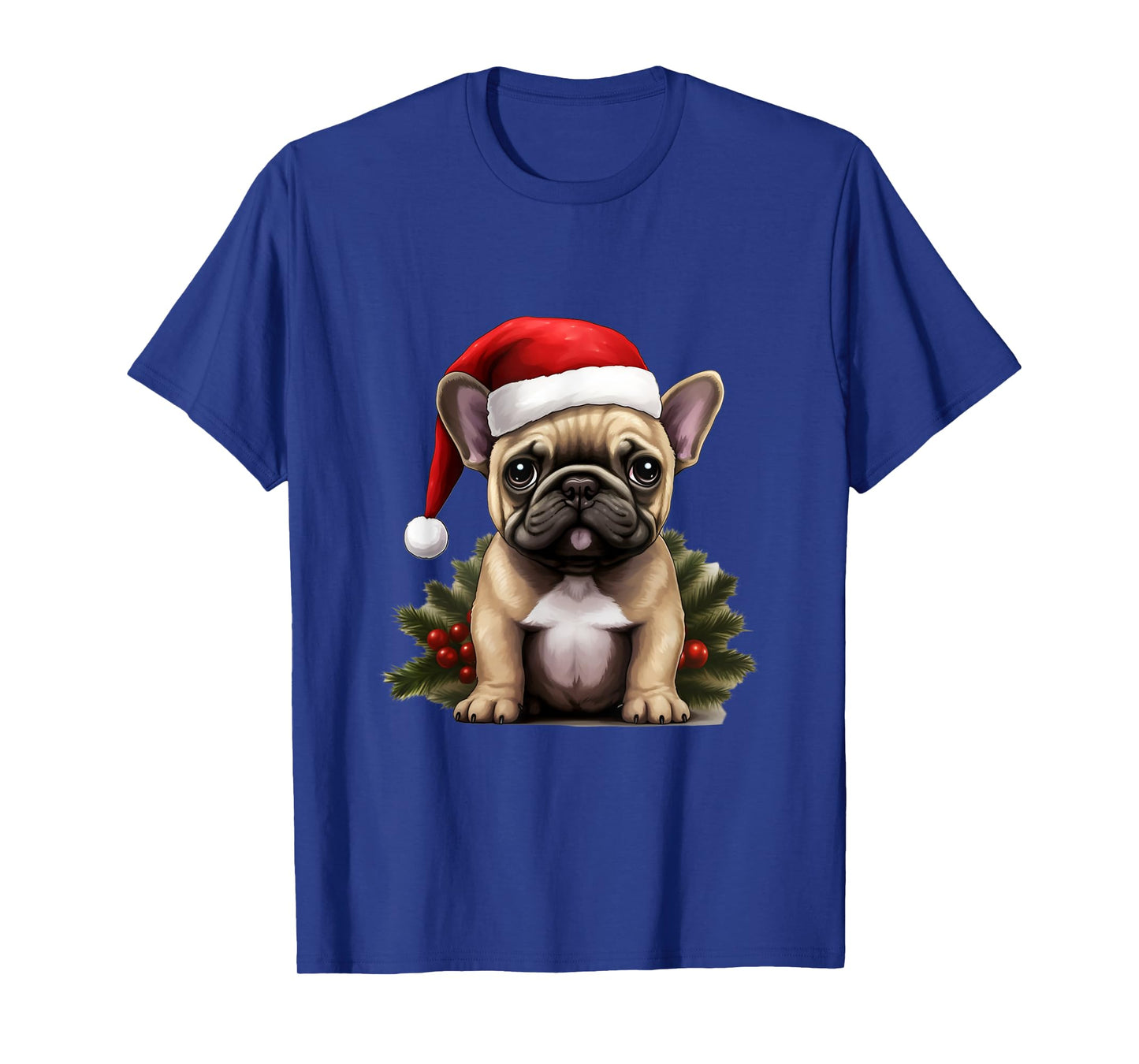 Christmas French Bulldog - French Bulldog Christmas Men Women Kids T-Shirt