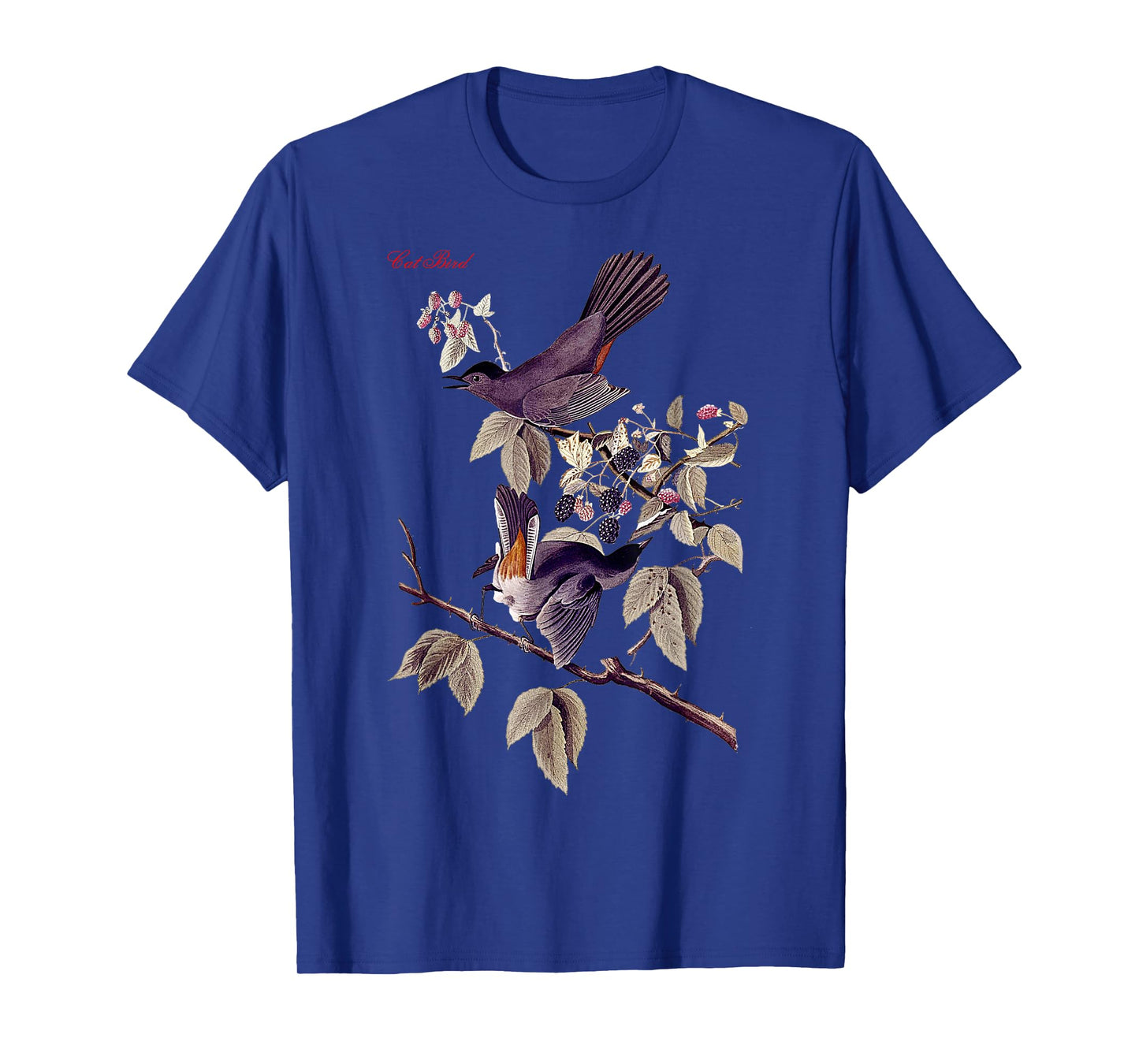 Audubon Cat Bird North American Birds Education Nature T-Shirt