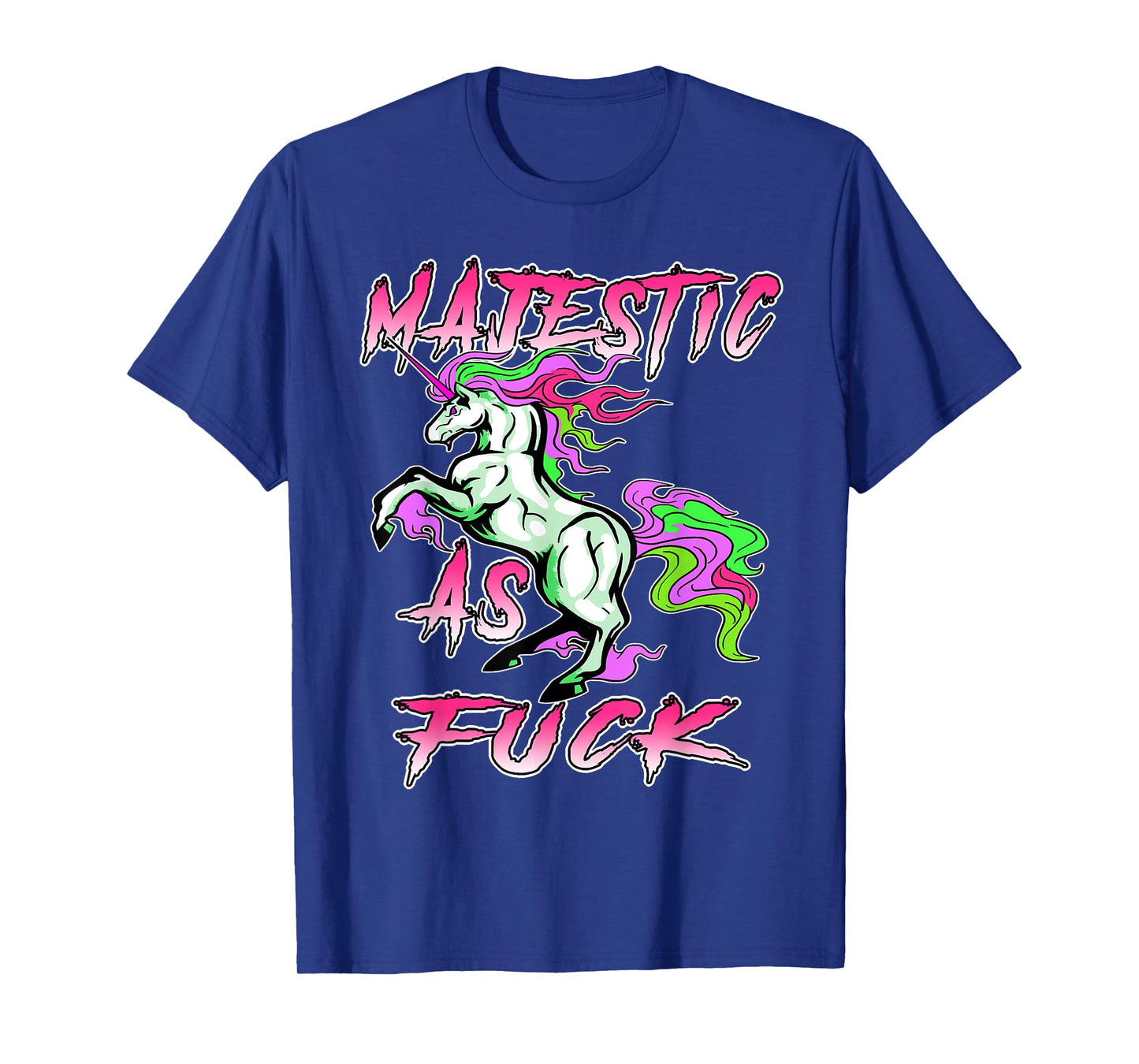 Majestic as Fuck Unicorn Shirt, Fucking Magical, Funny Humor T-Shirt
