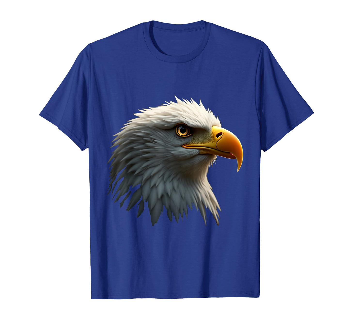 Bald Eagle Head Wild American Bird Art T-Shirt