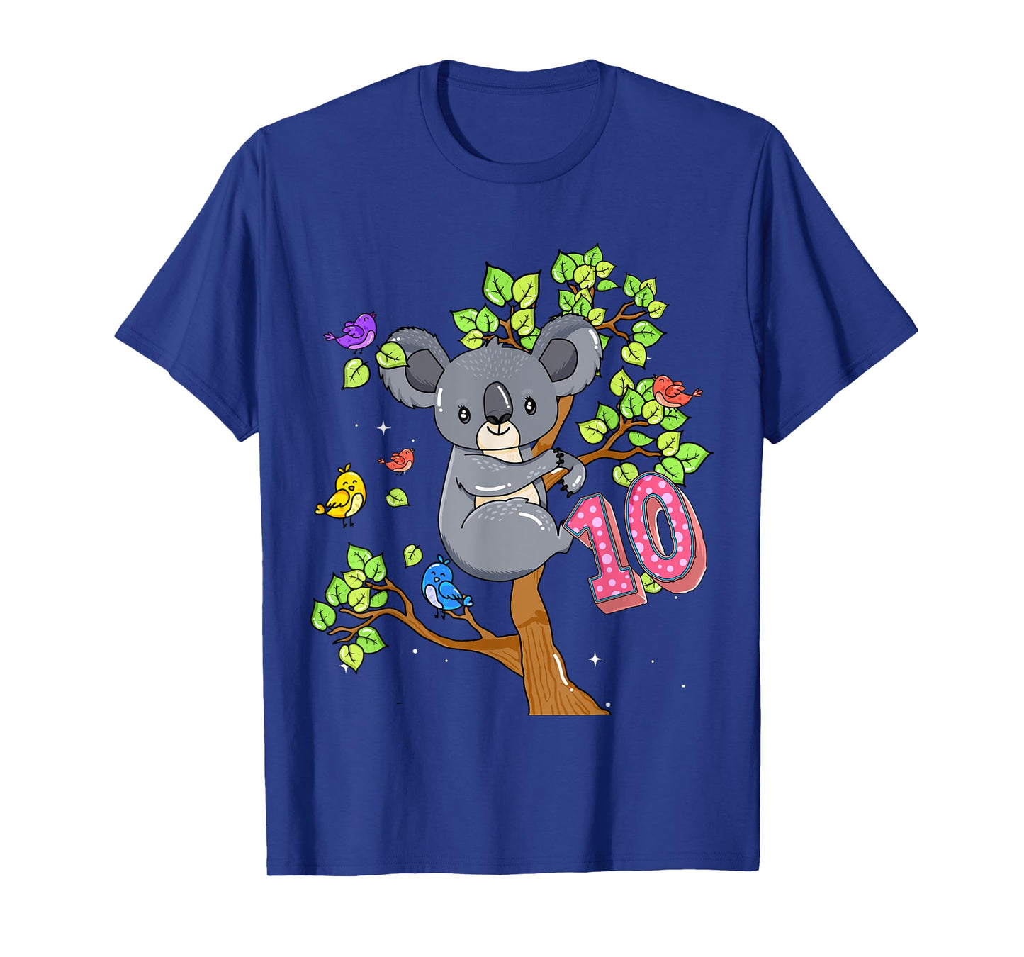 Koala Bear 10th Birthday Girl 10 Year Old Birthday Koalas Bd T-Shirt