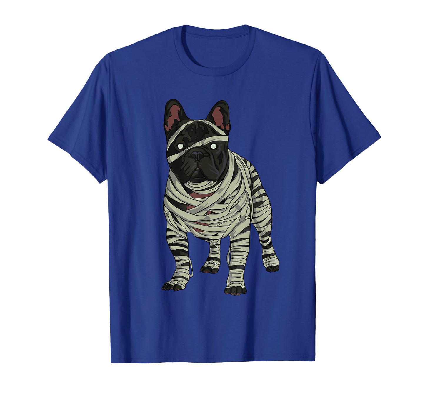 French Bulldog Dog Mummy Halloween Costume Dog Lovers T-Shirt