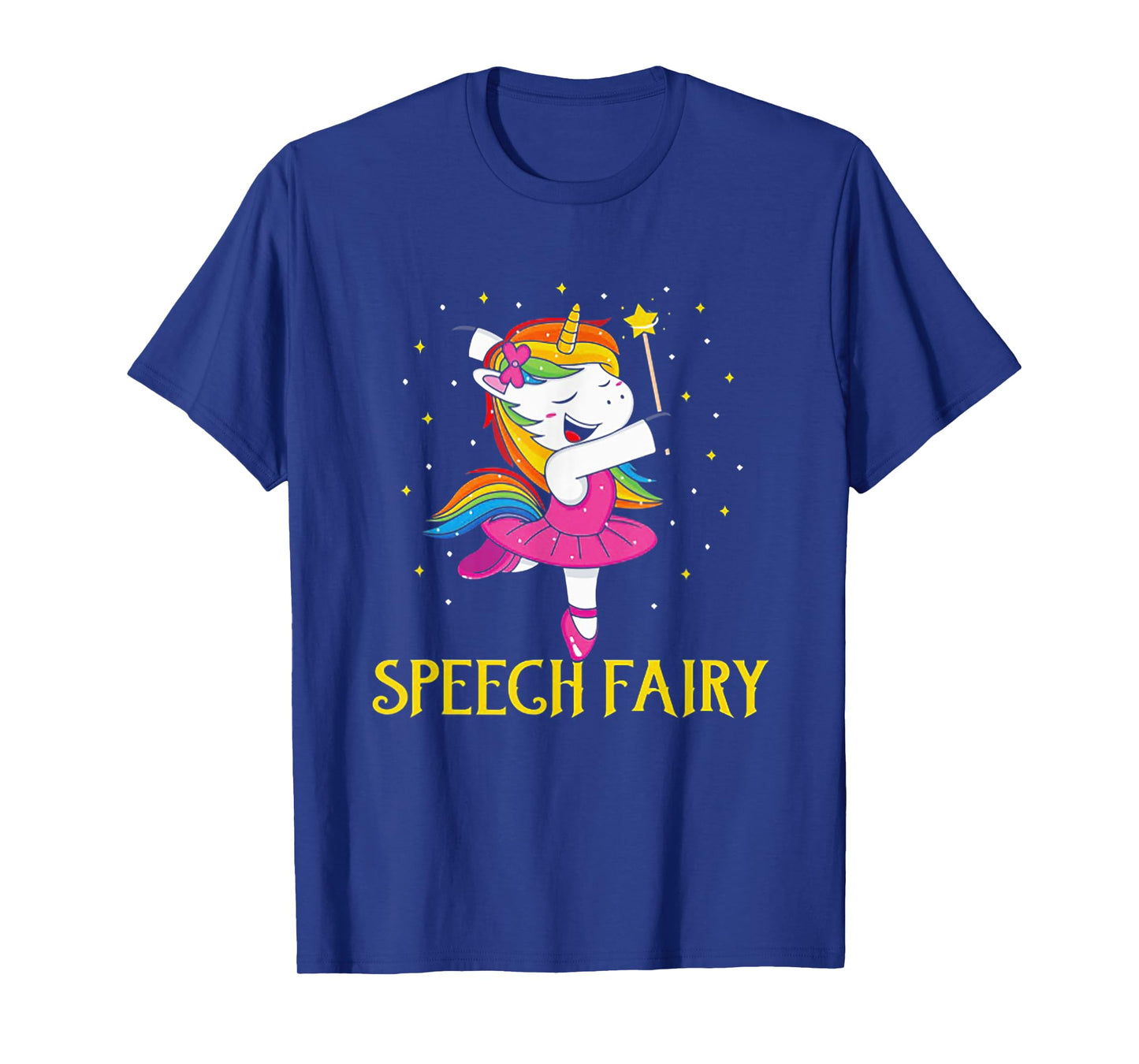 Speech Fairy Funny Unicorn T-Shirt