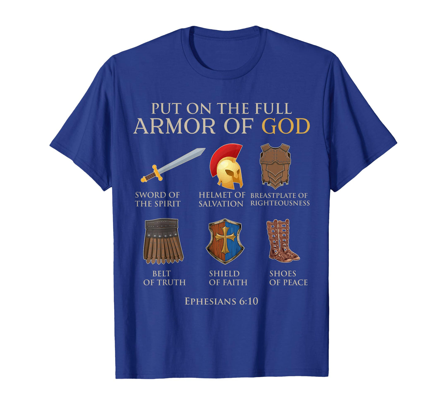 Toddler Boy Armor Of God Brother Son Men Kid Christian Jesus T-Shirt