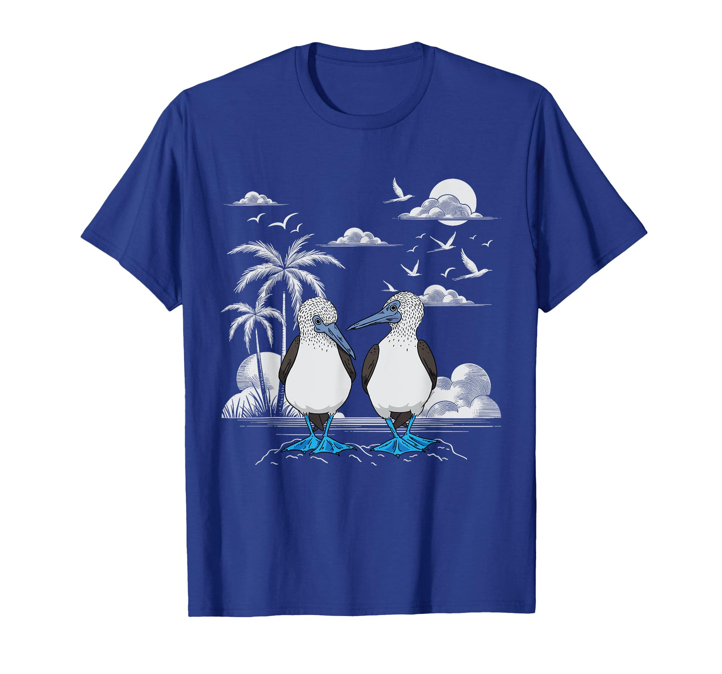 Seabirds Blue Footed Booby Bird Galapagos T-Shirt