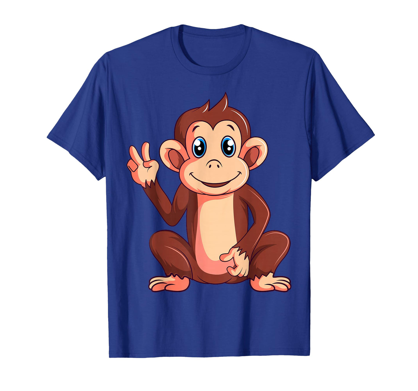Monkey Lover Kids Boys Girls Women T-Shirt