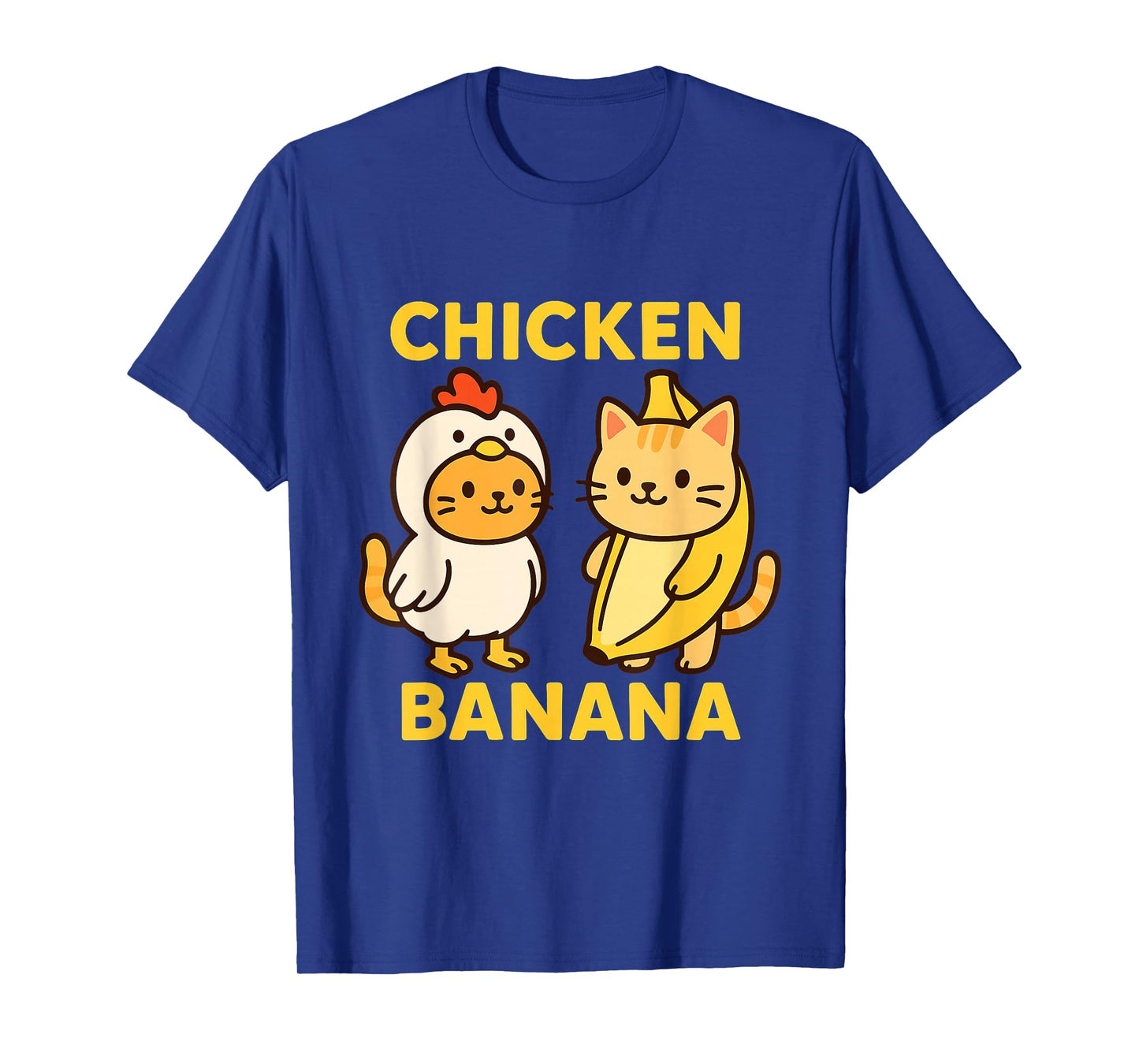 Funny Cat Chicken Banana T-Shirt