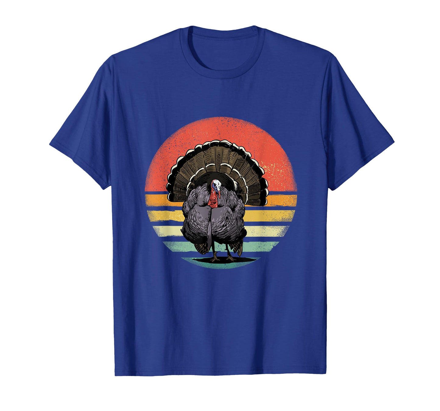 Retro Vintage Wild Turkey Bird Thanksgiving Turkey Hunting T-Shirt