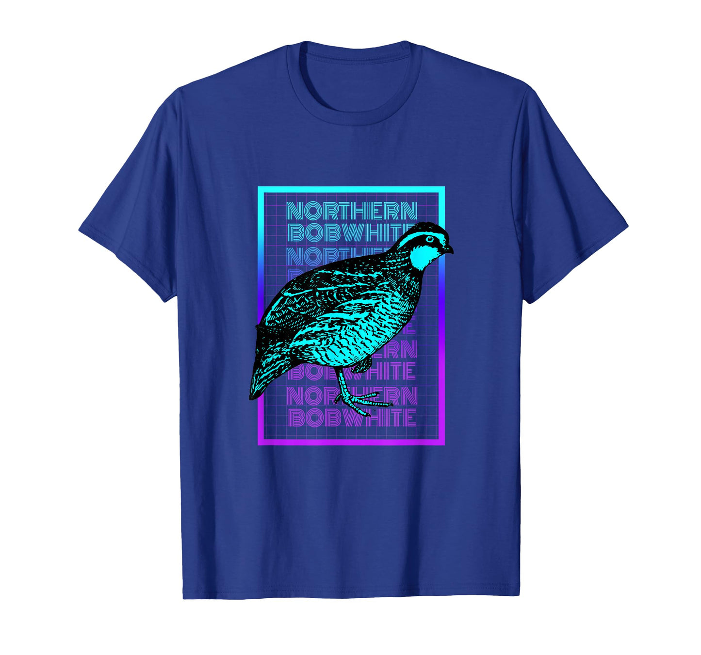 Northern Bobwhite Bird Vintage Retro Northern Bobwhite T-Shirt