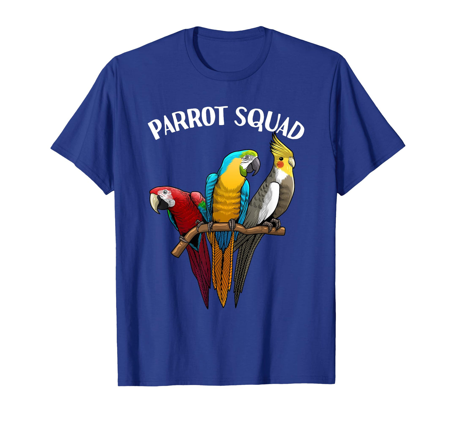 Cool Parrot Design For Men Women Bird Tropical Parrot Lover T-Shirt