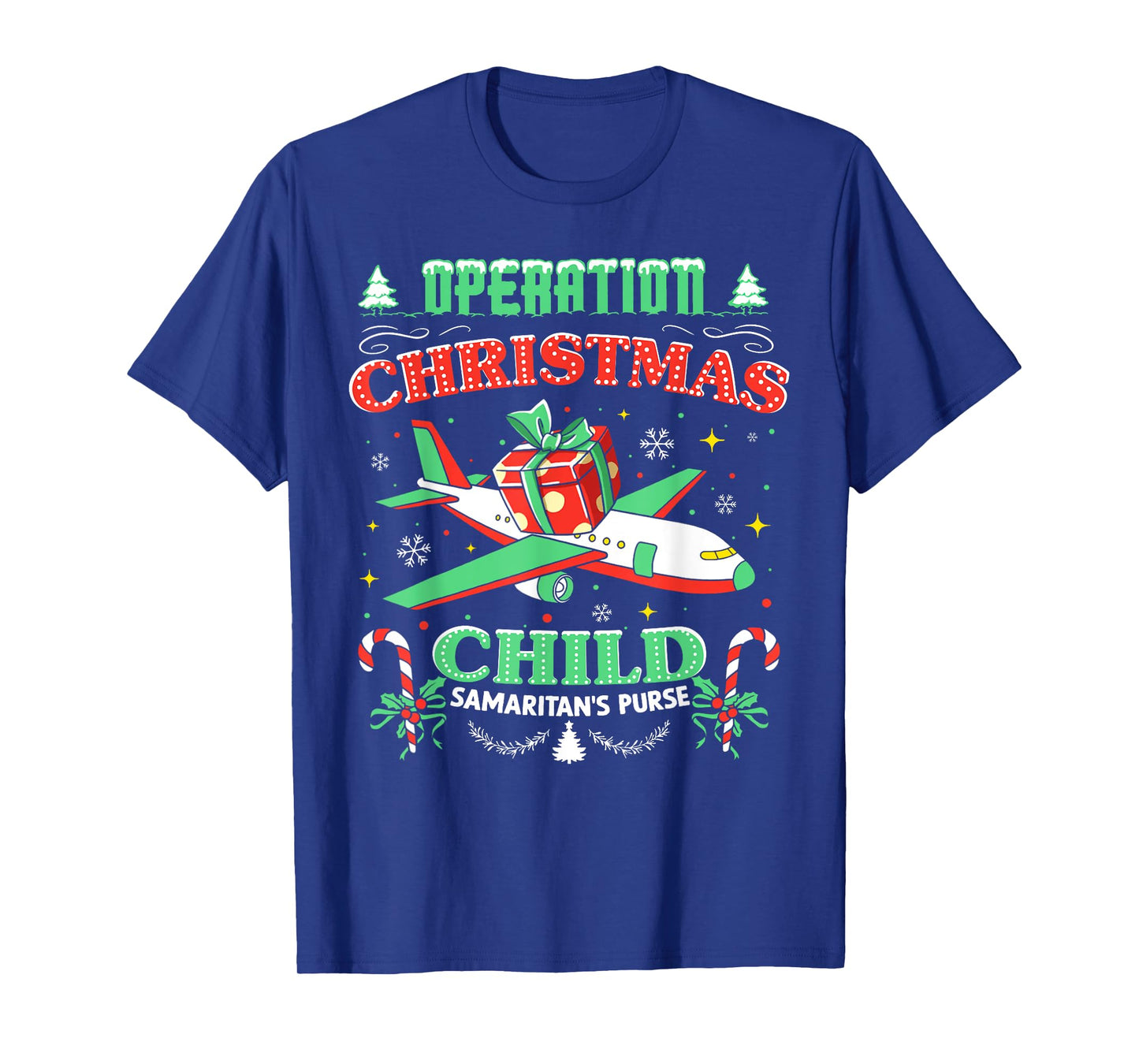 Operation Christmas Child Funny Family Matching Xmas T-Shirt