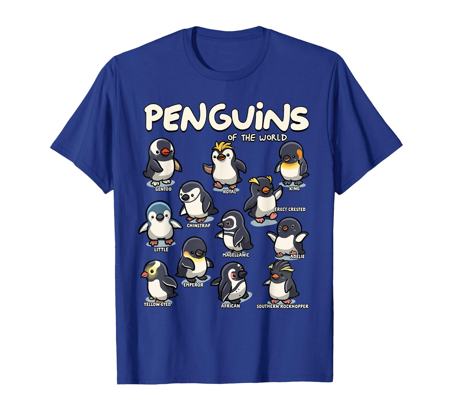 Penguin Penguins Animals of the World Penguin Lovers T-Shirt