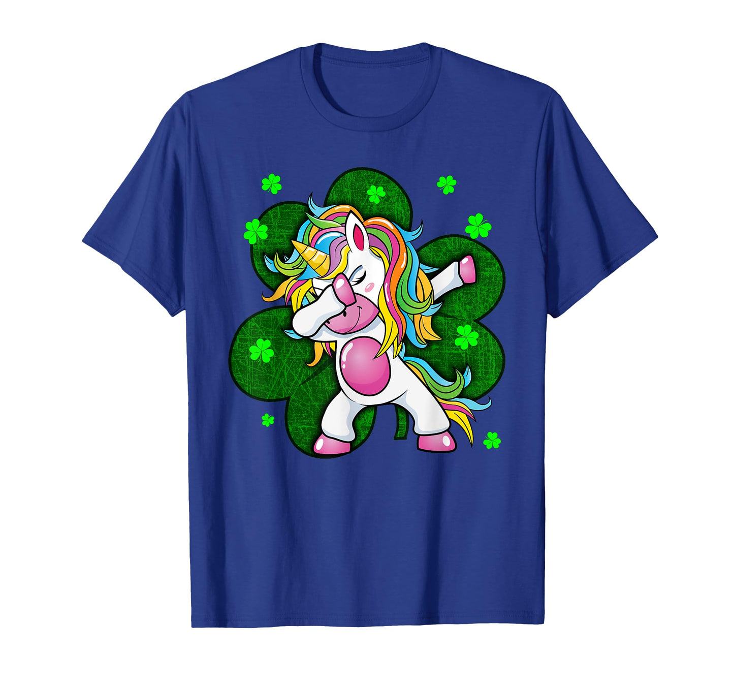 Girls St Patricks Day Outfit - Funny Dabbing Unicorn Women T-Shirt