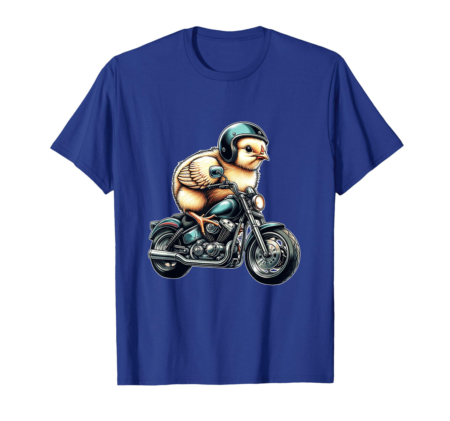 Biker Chick Funny Biker Chicken for Female Motorcycle Riders T-Shirt