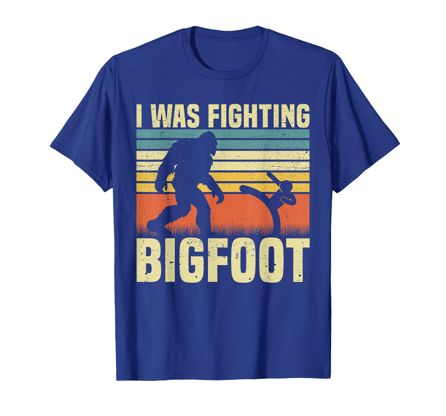I Was Fighting Bigfoot PWD Funny Broken Leg Arm Wheelchair T-Shirt