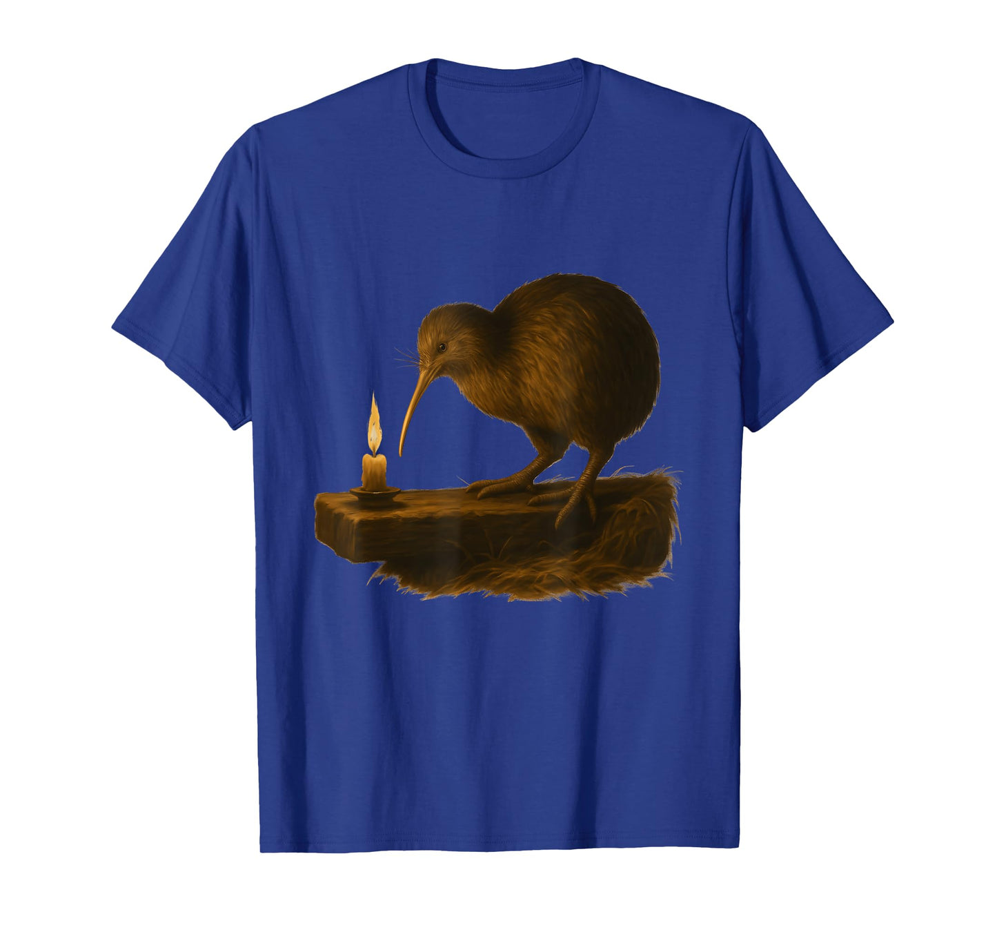 Candlelit Kiwi Night Painting T-Shirt