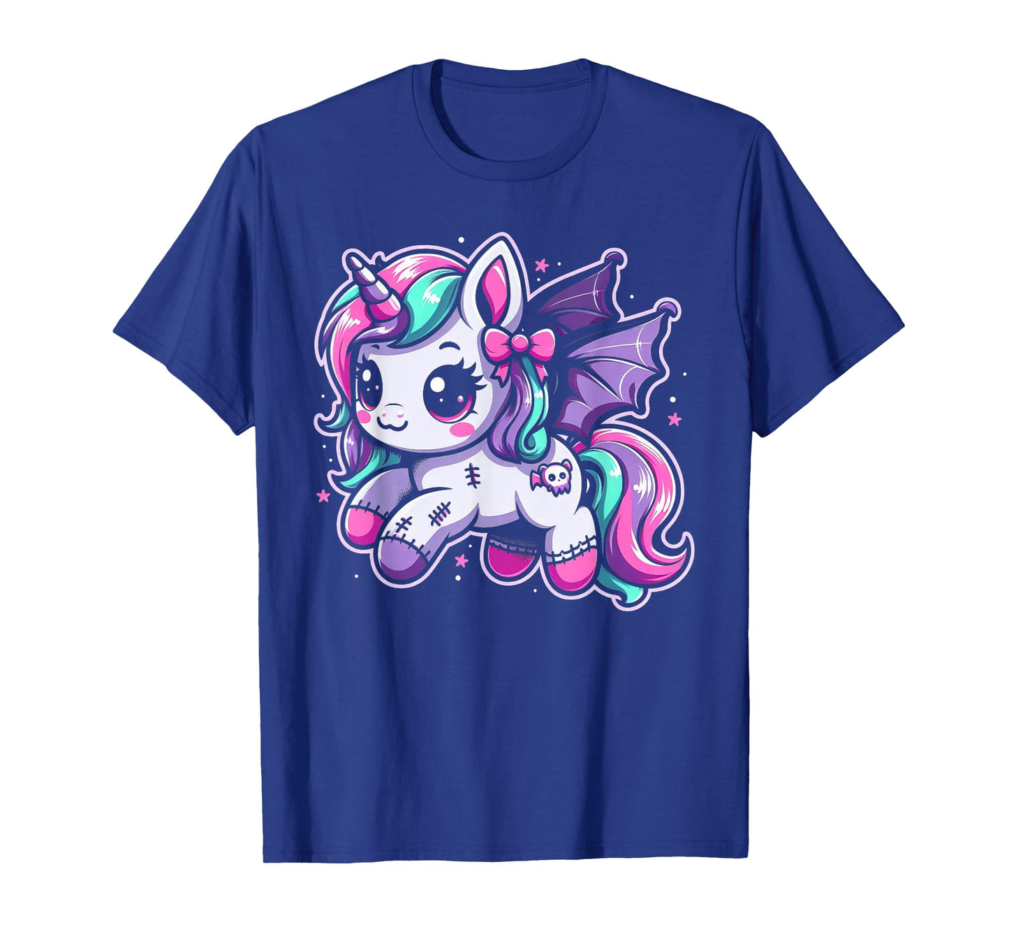 Pastel Goth Unicorn Kawaii Creepy Cute Aesthetic Art T-Shirt