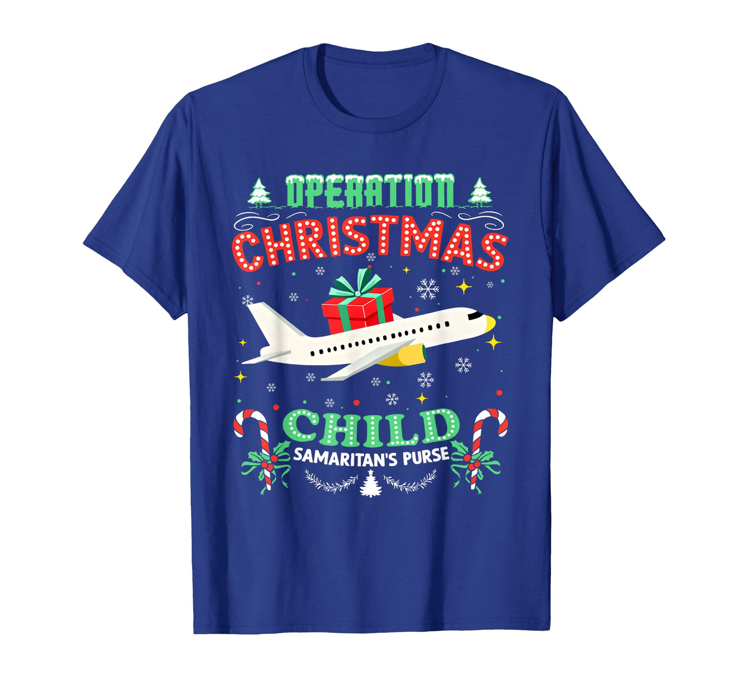 Operation Christmas Child Funny Family Matching Xmas T-Shirt
