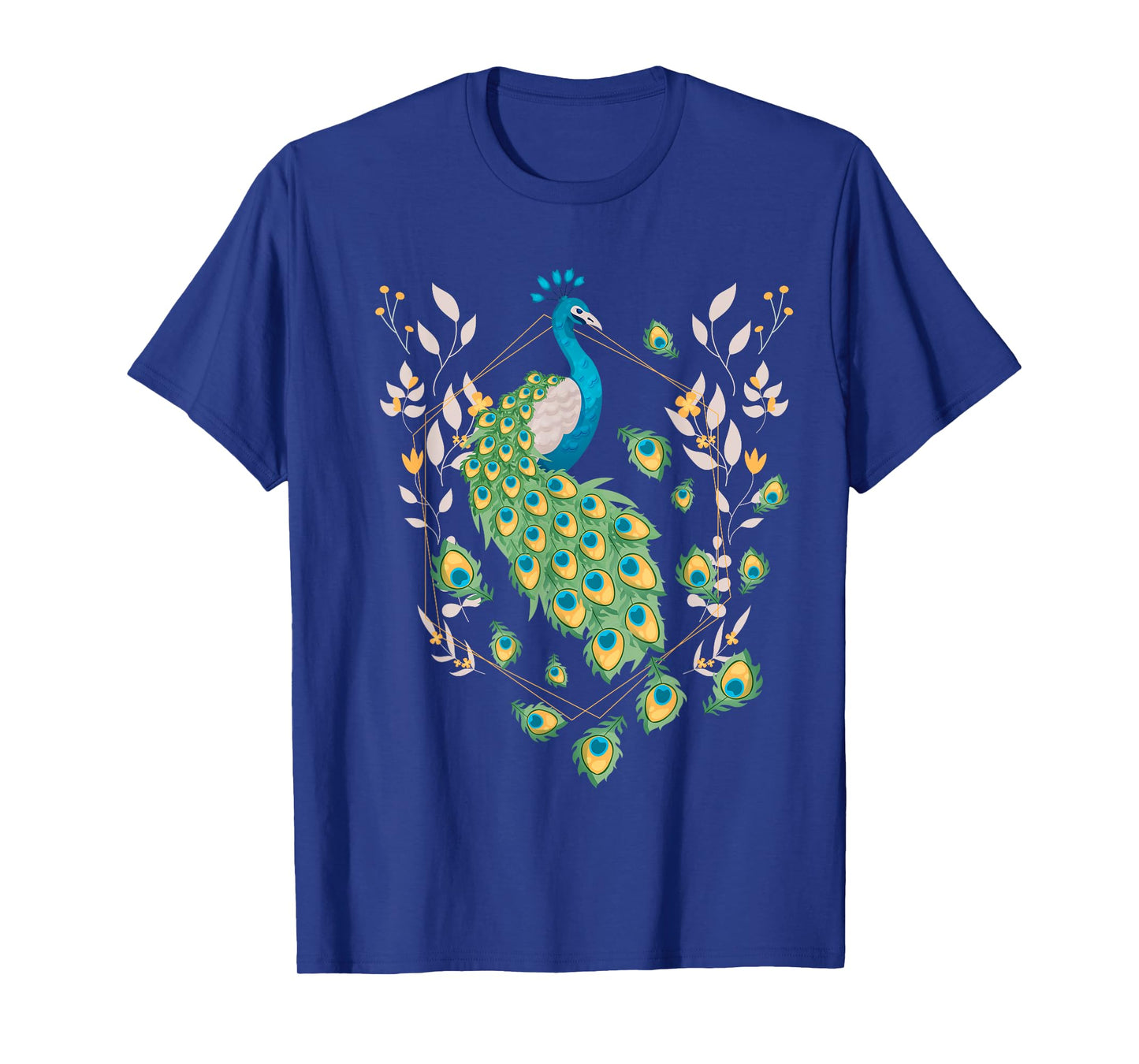 Colorful Peacock T-Shirt