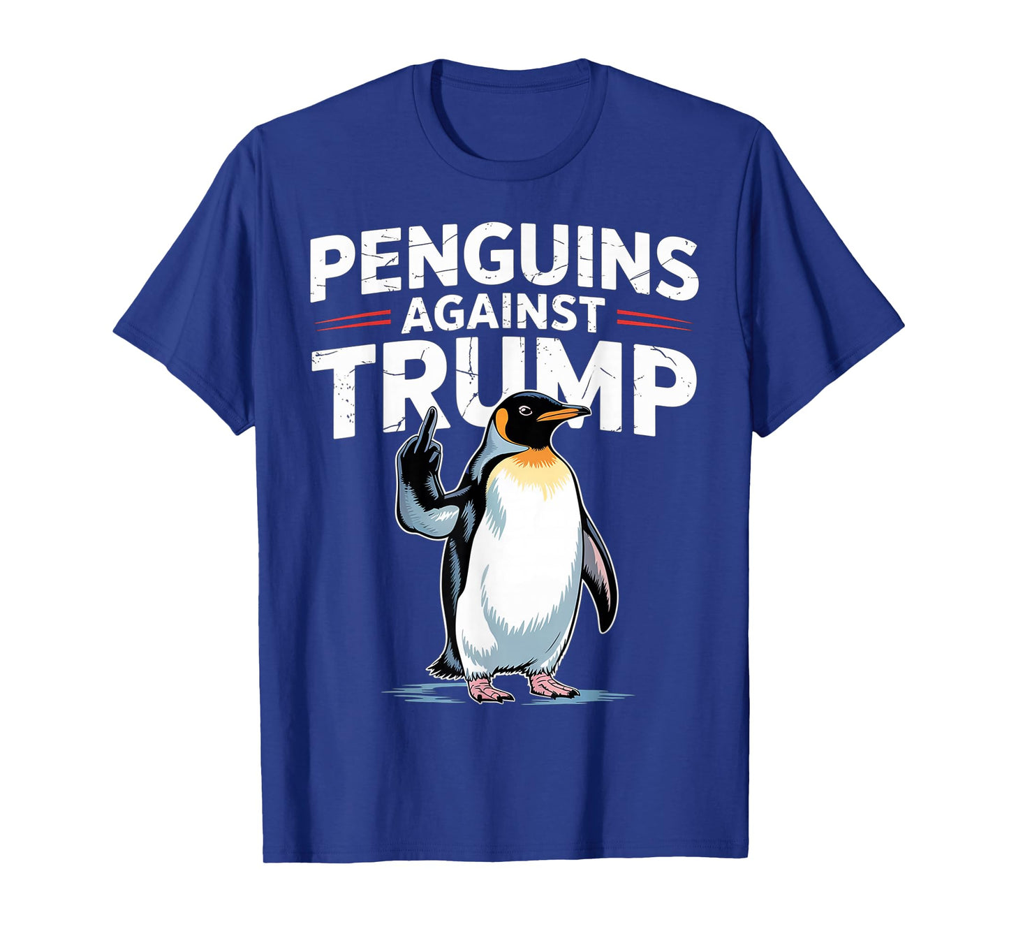 Penguin Flippers Up Resist Funny Penguins Against Trump T-Shirt