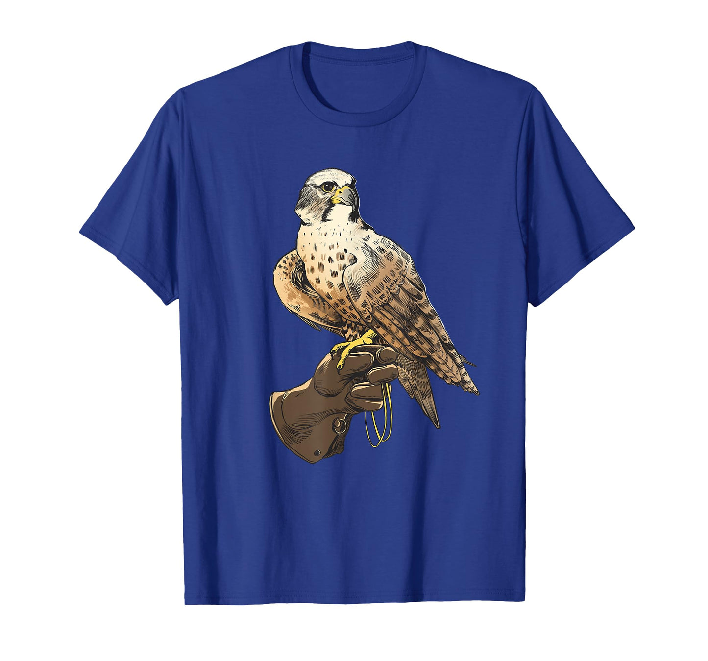 "Falcon Bird on Gloves for bird lover, nature lover T-Shirt
