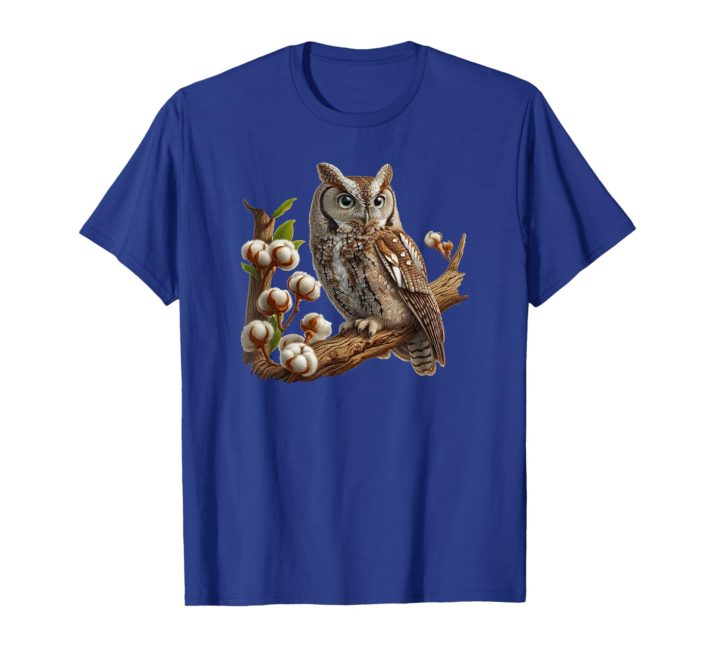 Bird Series. Western Screech Owl. T-Shirt