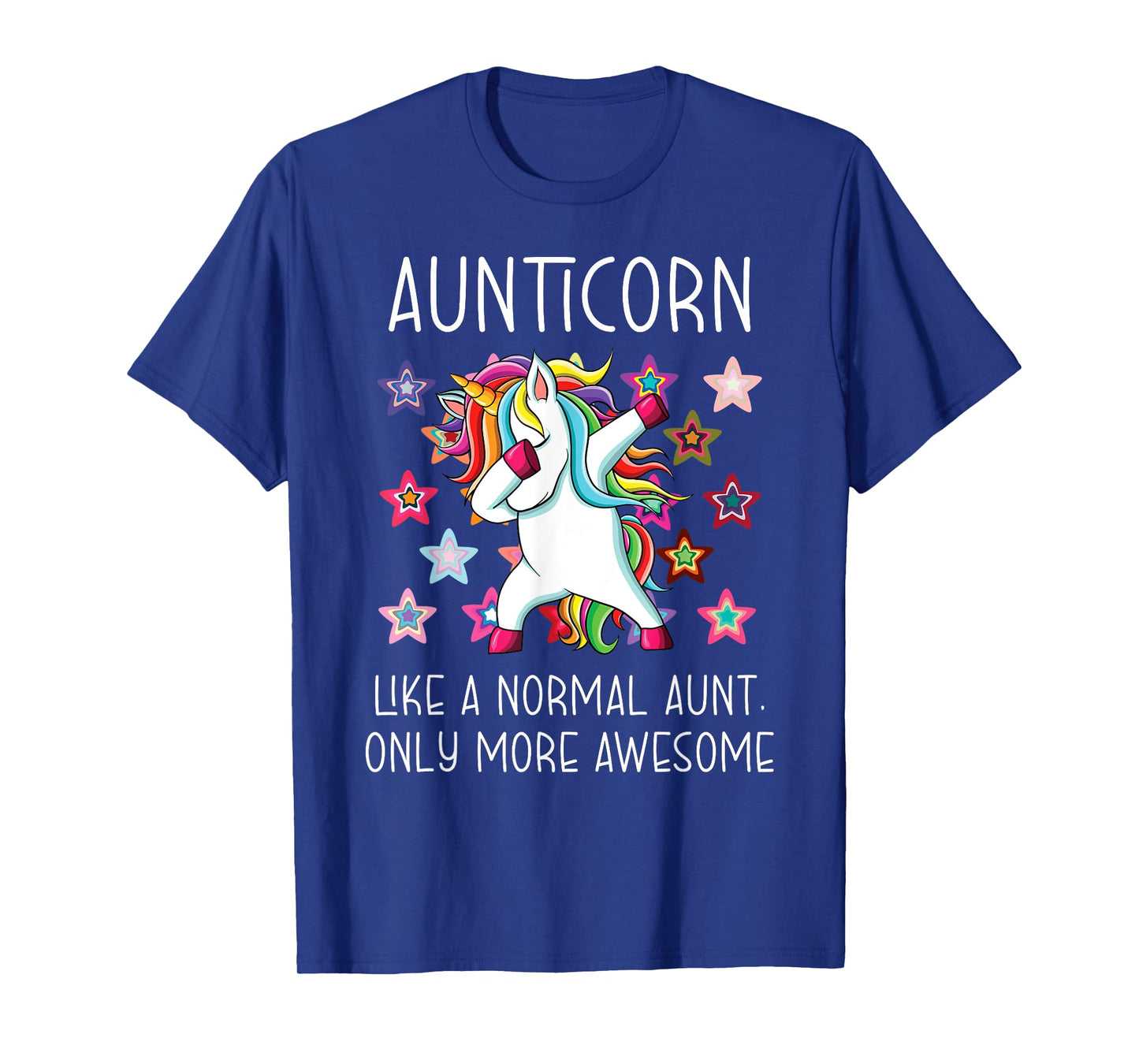 Aunticorn Like An Aunt Only Awesome Dabbing Unicorn T-Shirt