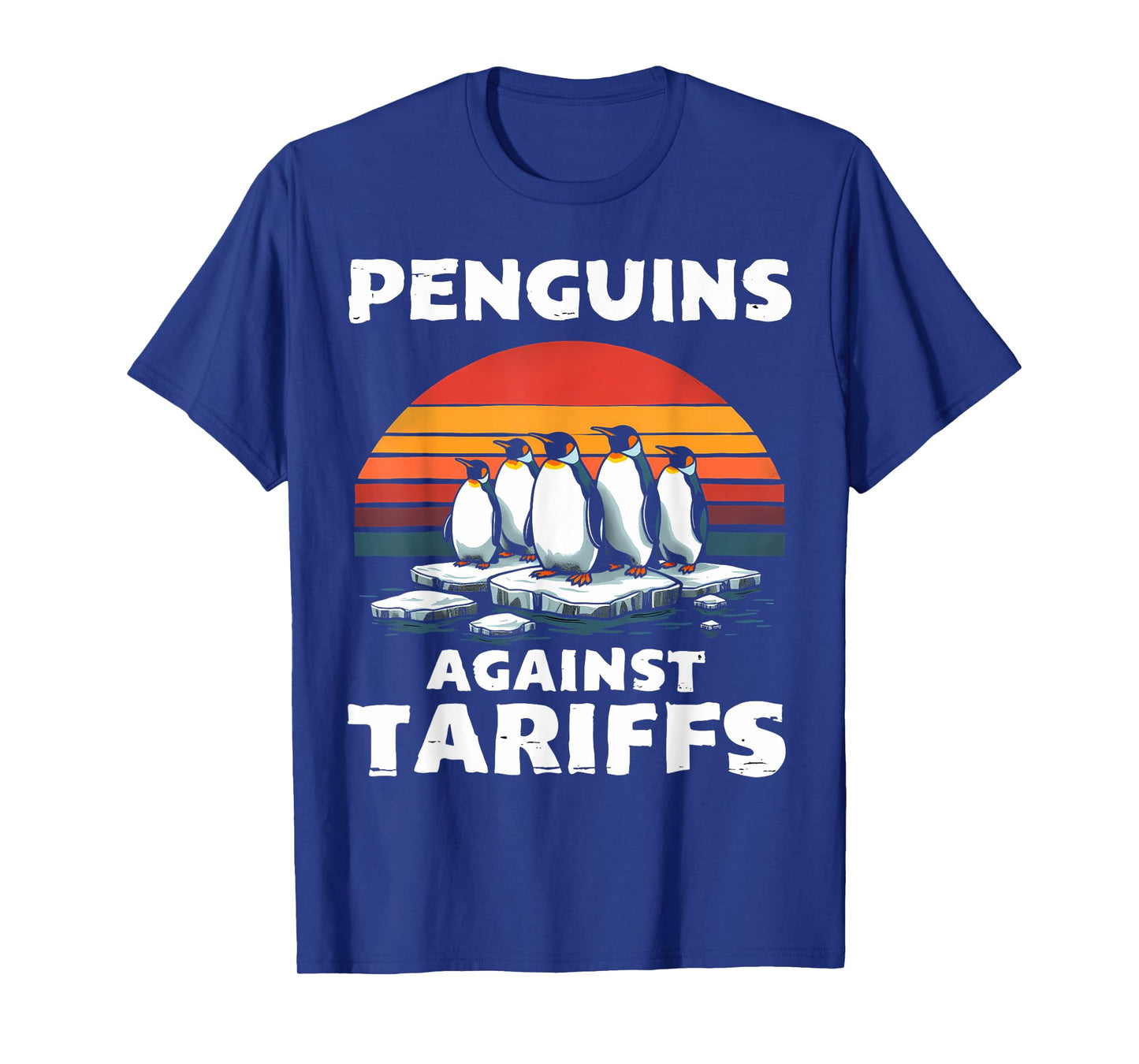 Penguins Against Tariffs T-Shirt