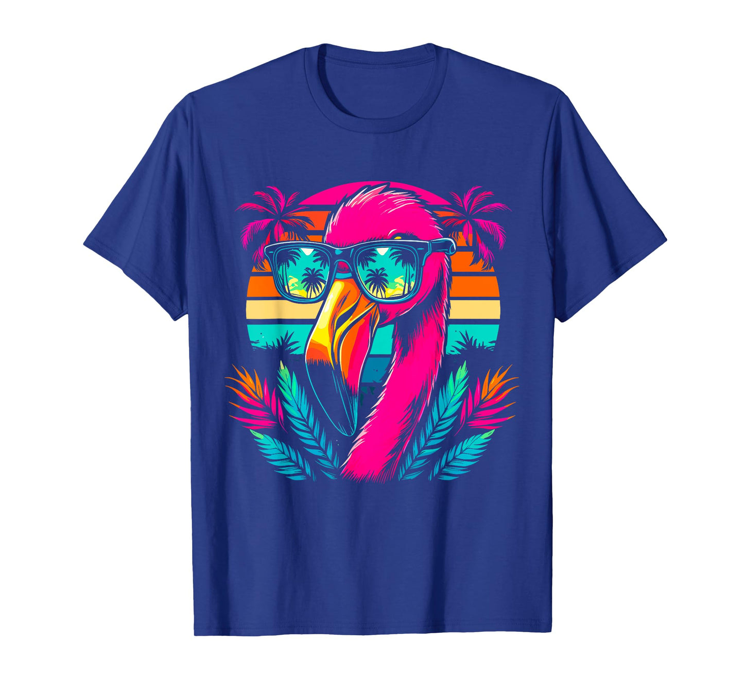 Cool Flamingo with Sunglasses T-Shirt