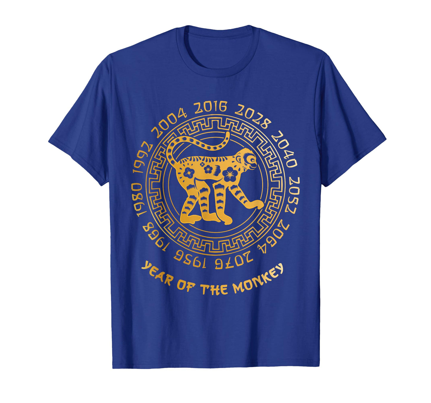 Chinese New Year Of The Monkey Chinese Zodiac Year 2028 T-Shirt