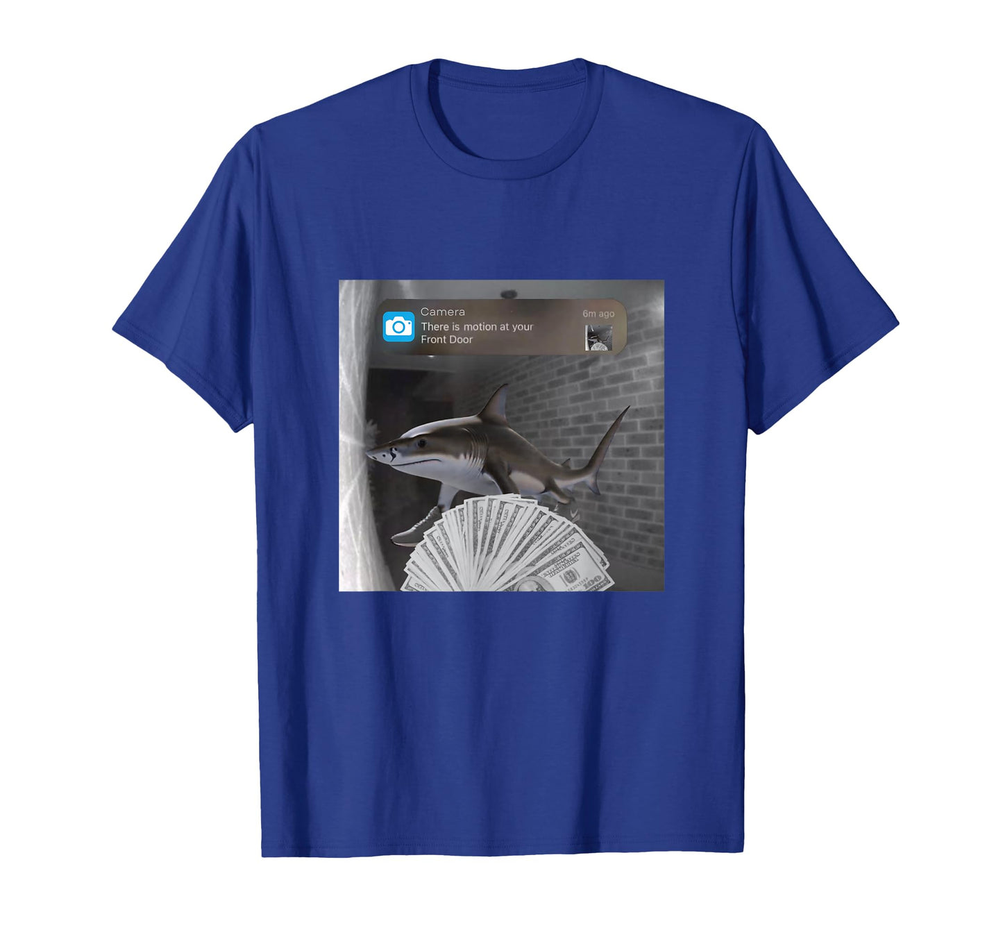 Tralalelo Tralala Motion at your front door meme italian T-Shirt