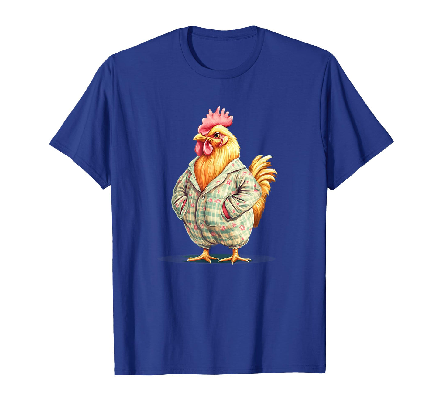 Adorable Chicken in Sleepy-Time Pajamas for Adults and Kids T-Shirt