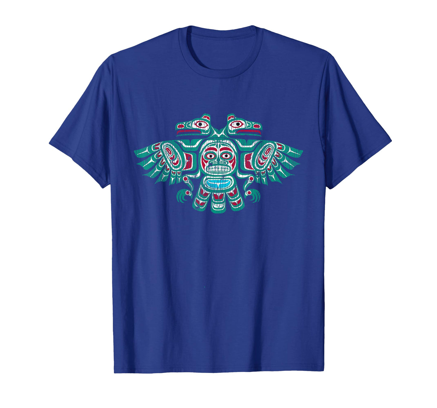 native american haida thunderbird totem pole vintage T-Shirt