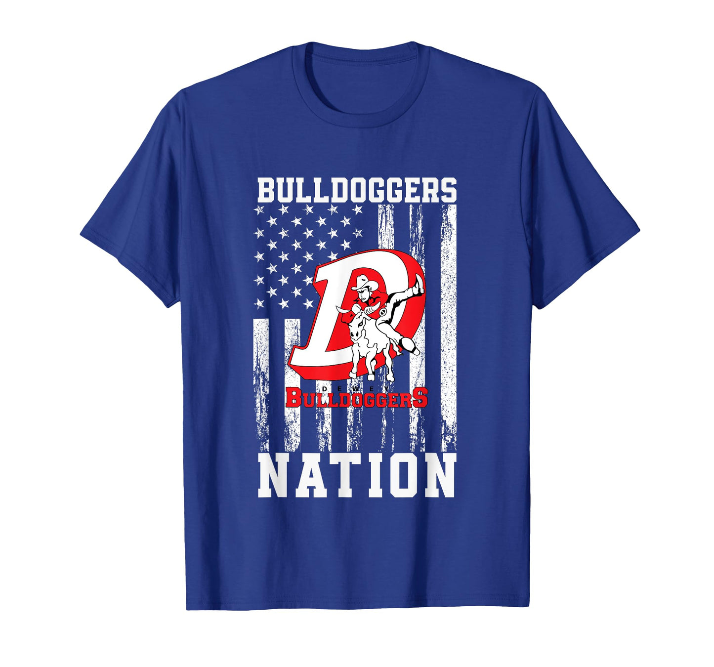 Dewey Bulldoggers Logo Nation HS T-Shirt