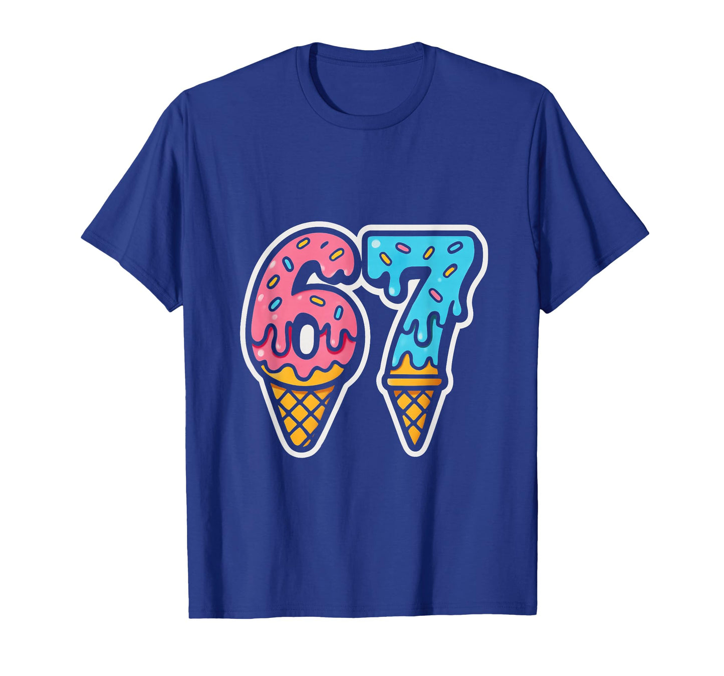Mason 67 Ice Cream Cute Meme Six Seven T-Shirt