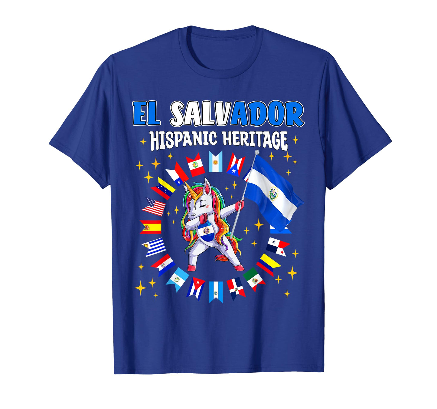 Hispanic Heritage Month El Salvador kids boys girls toddler T-Shirt