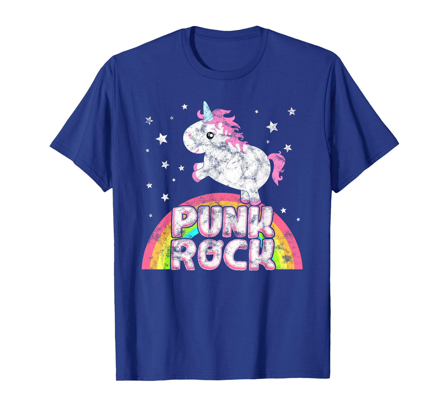 Funny Ironic Cool Unicorn Punk Rock Music Tee Festival Shirt T-Shirt