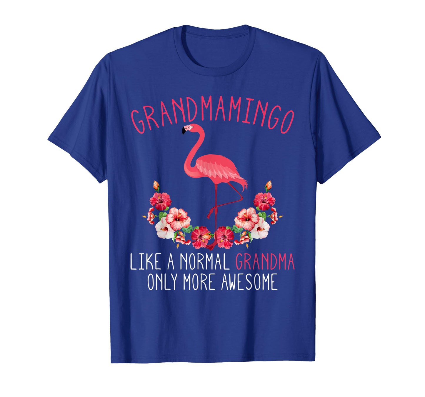 Grandmamingo Blessed Grandma Flamingo Granny Grandmother T-Shirt