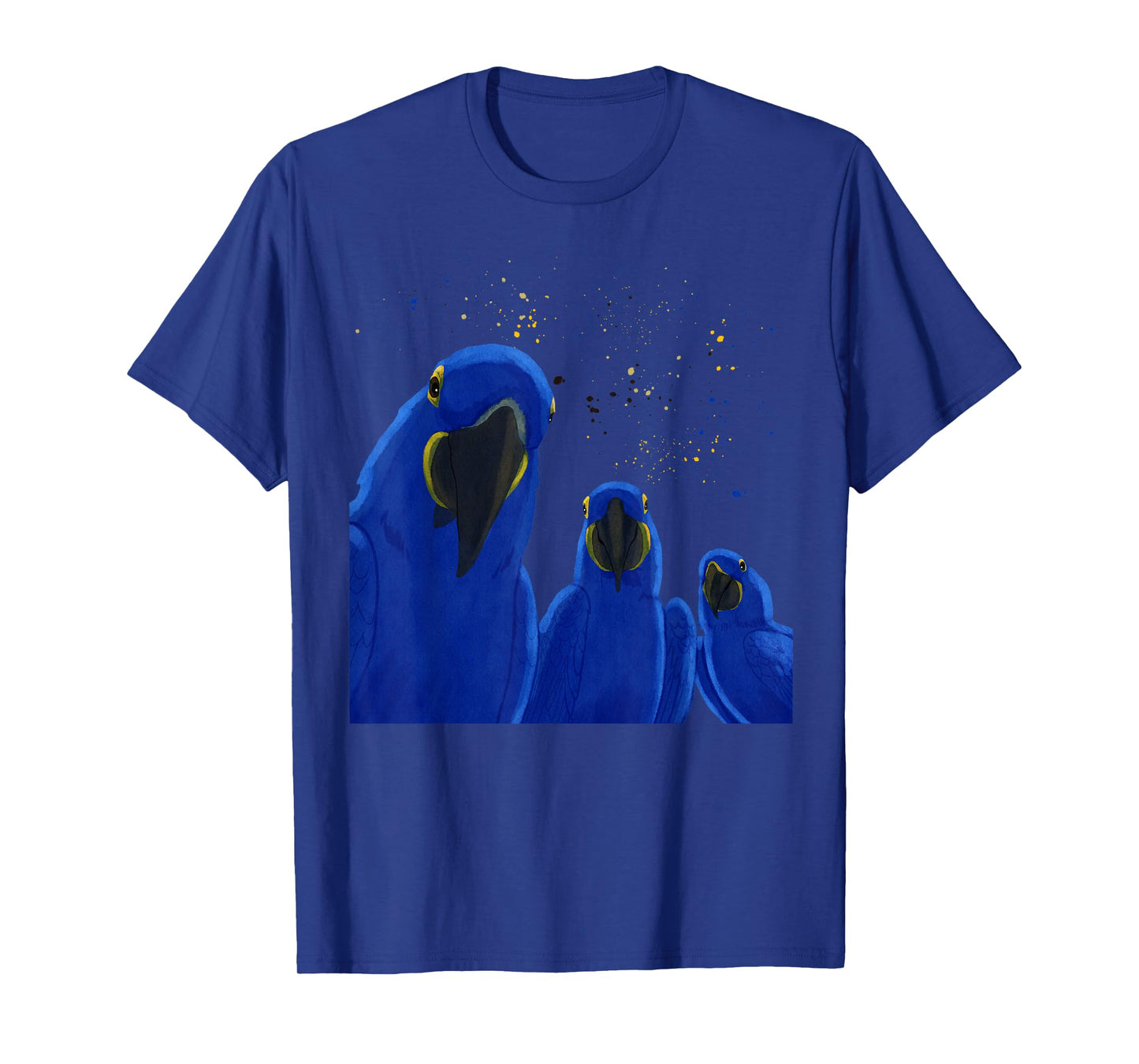 Funny Parrots Birds Hyacinth Macaw T-Shirt