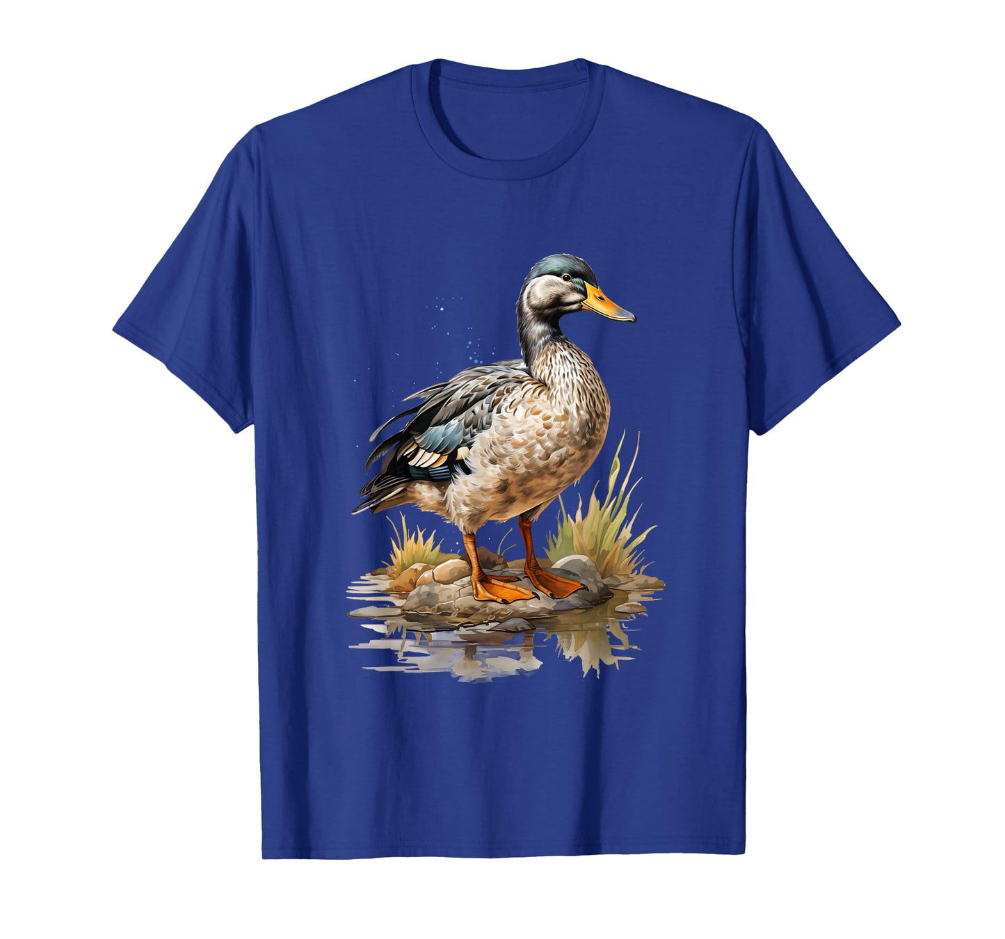 Mallard Duck Gift Realistic Nature Fleeting T-Shirt