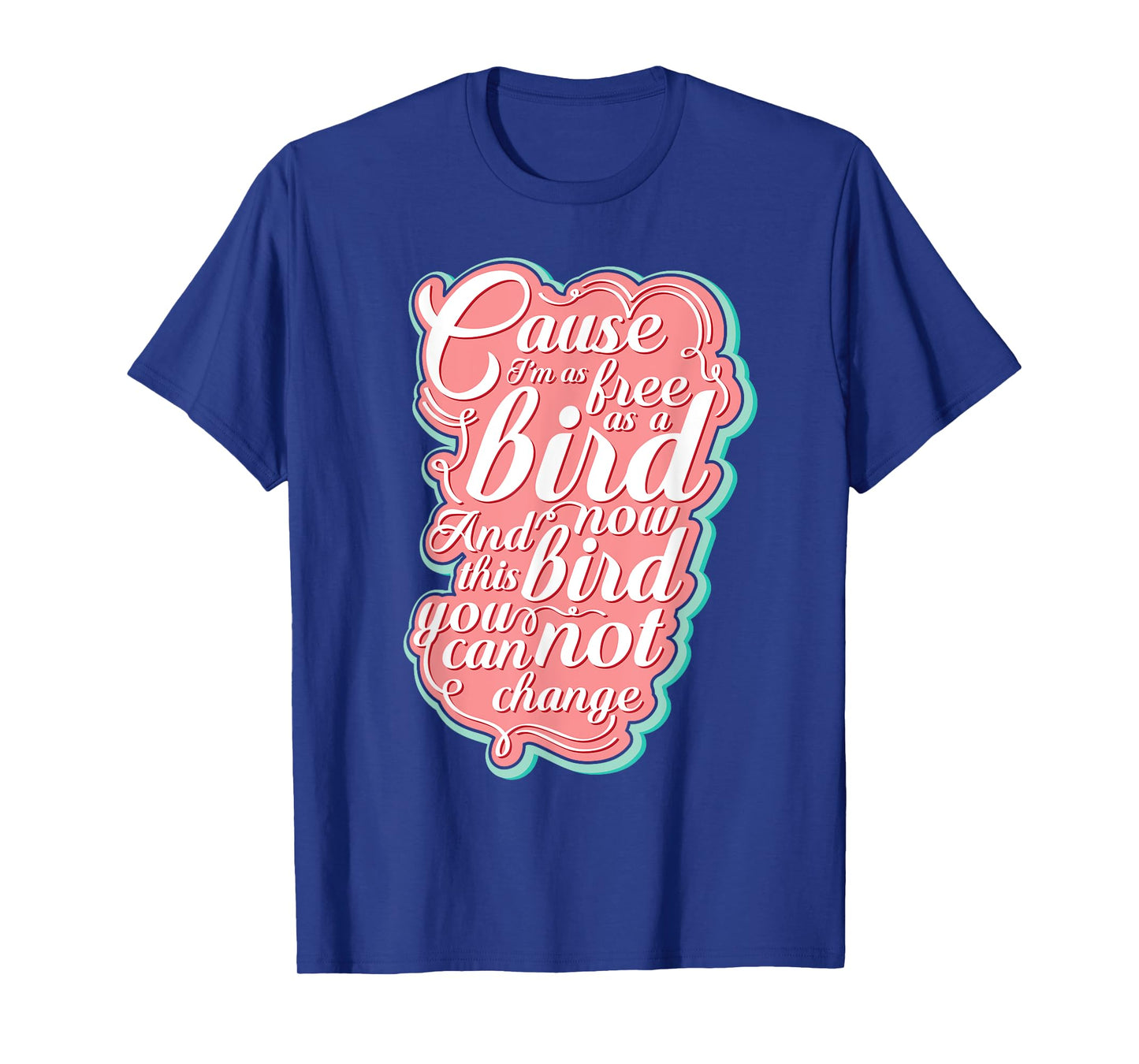 LyricLyfe Free Bird Ronnie Zant Allen Collins T-Shirt